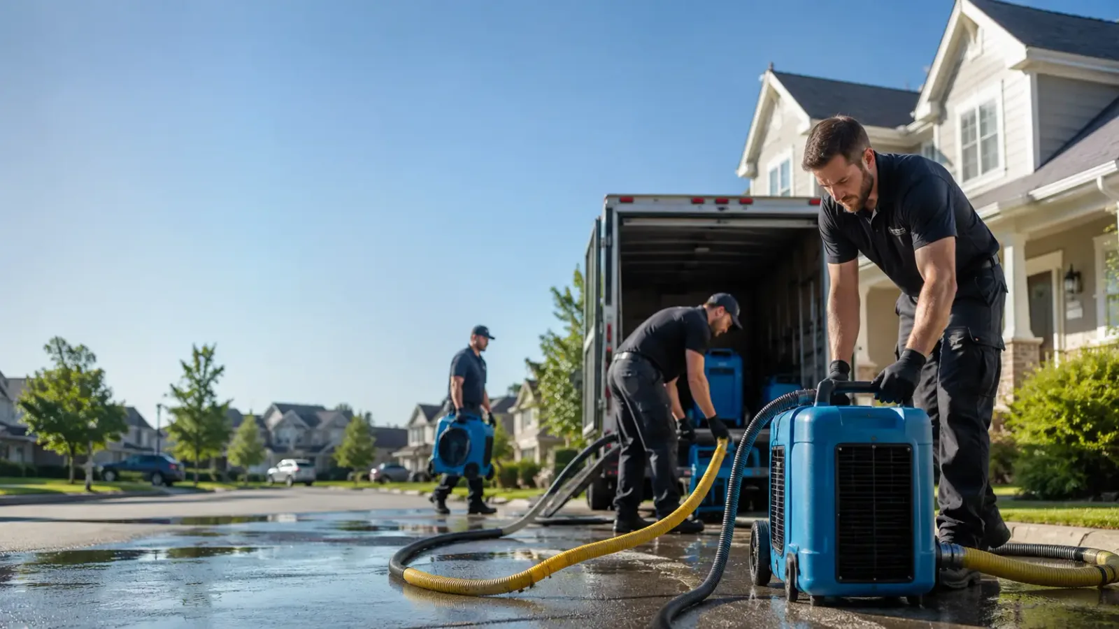 Water Damage Mitigation in Noble, LA